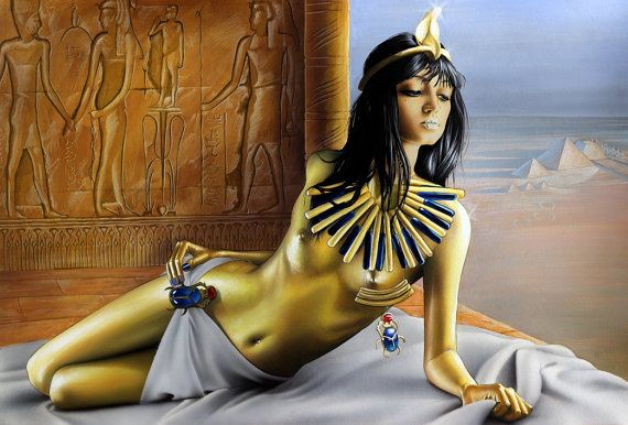 Egyptian sexy princess nude