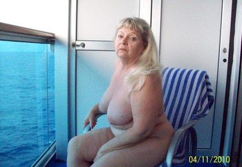 Mature nude on cruise ship
