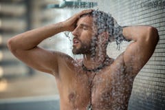 Public outdoor shower nude
