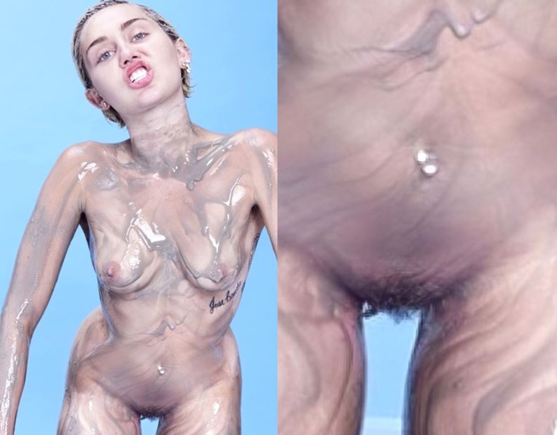 New full pic of miley cyrus nude