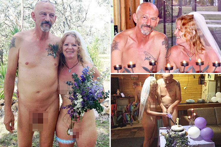 Naked nudist girls family