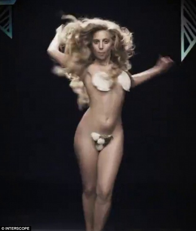 Nude with penis lady gaga
