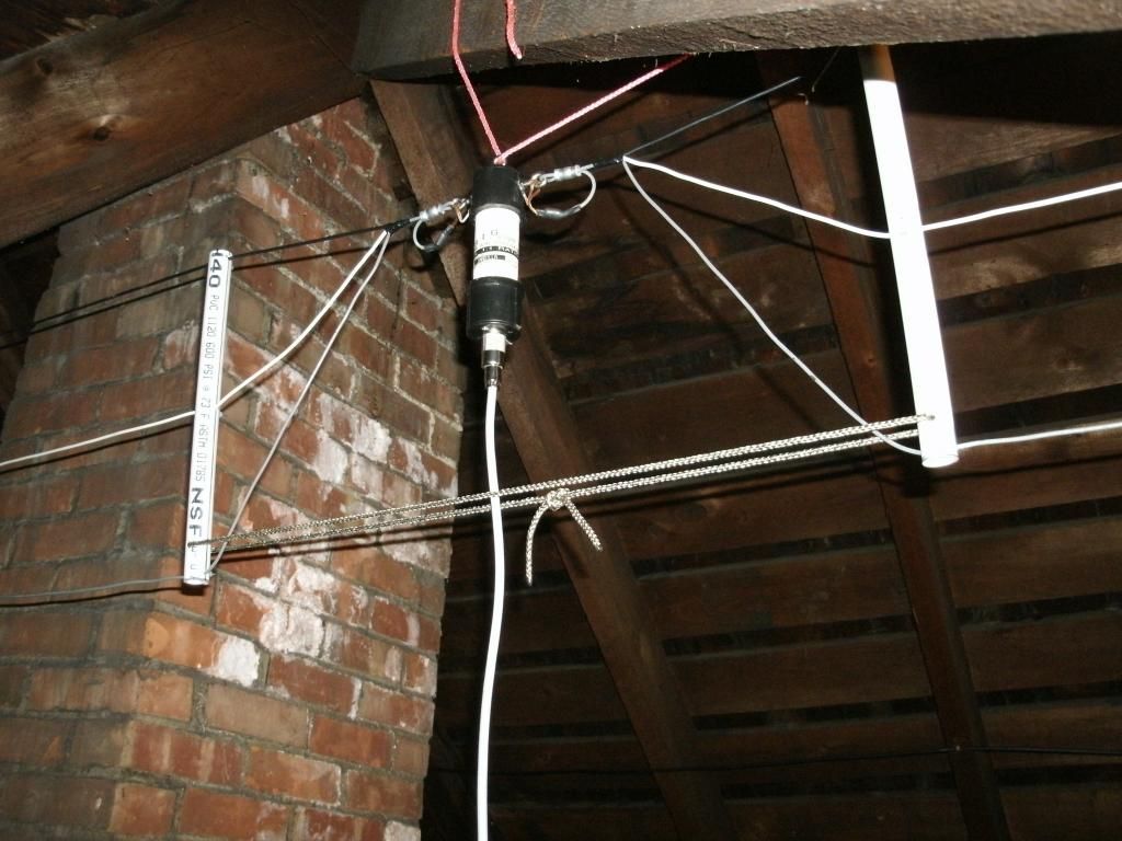 Hf attic antenna ham radio