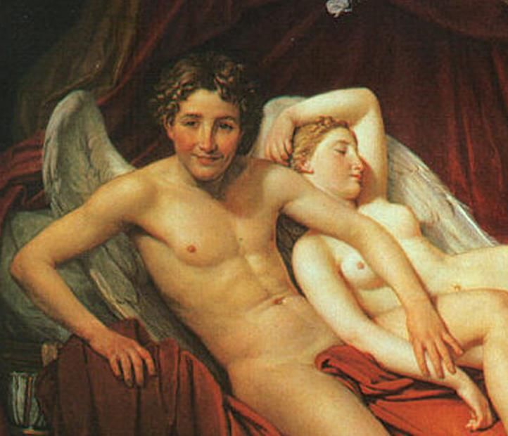 Jacques louis david cupid and psyche