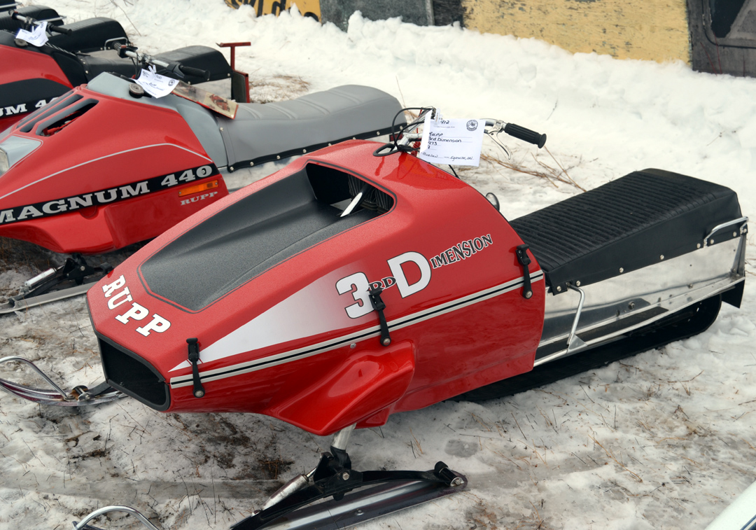 Ontario vintage snowmobile show