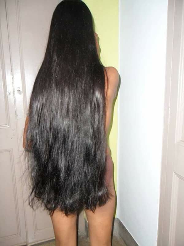 Indian long hair naked