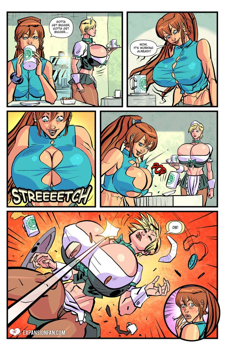 Breast Expansion Comics