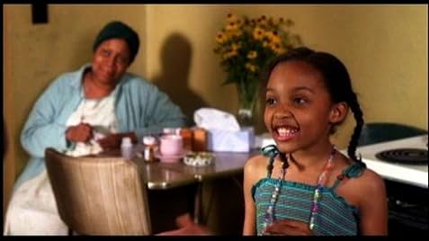 Young black girl with grandma