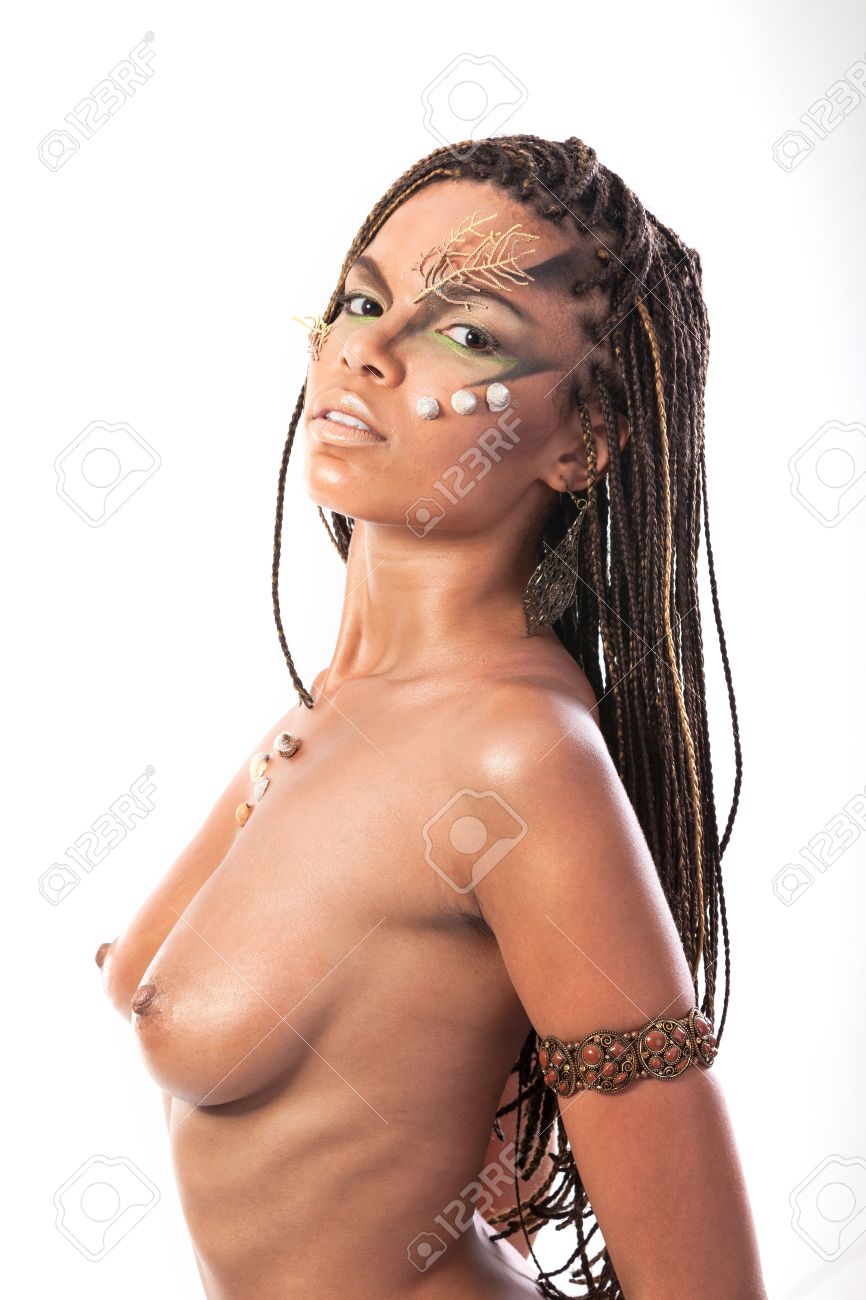 Image of naked black american women