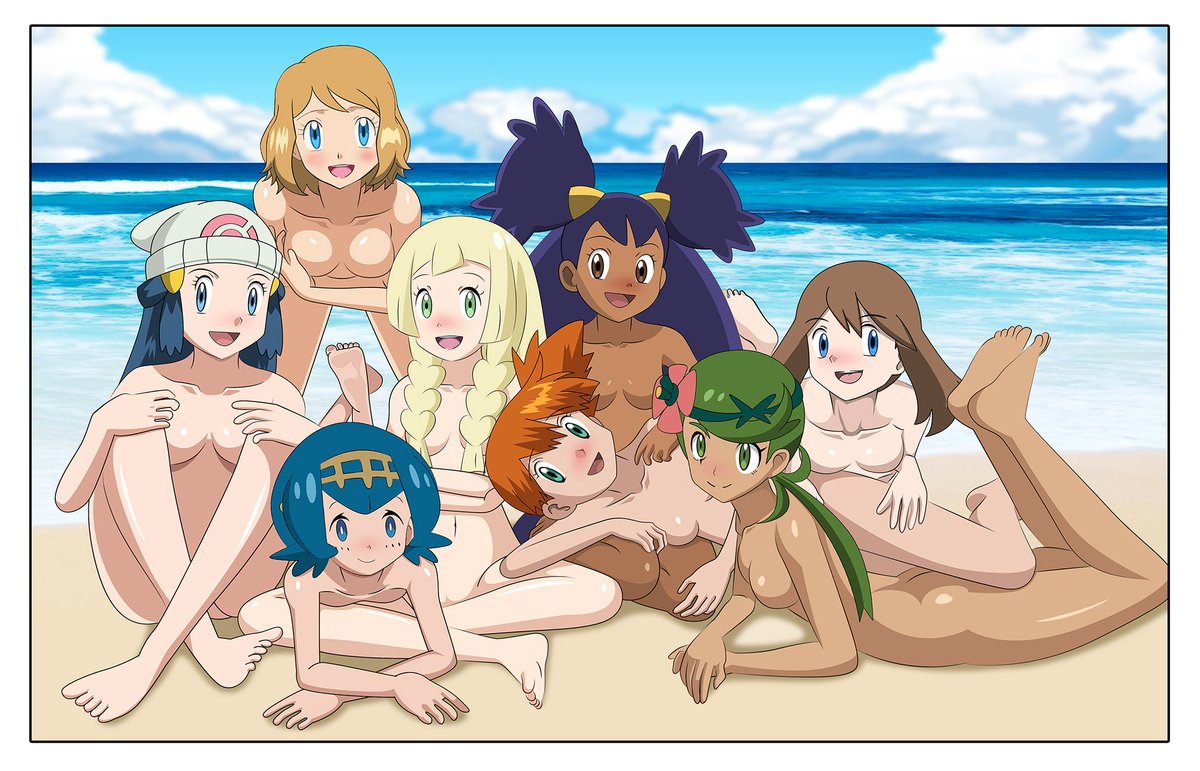 Dawn and with misty may naked pokemon